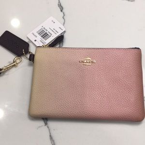 Ombré Coach Wristlet